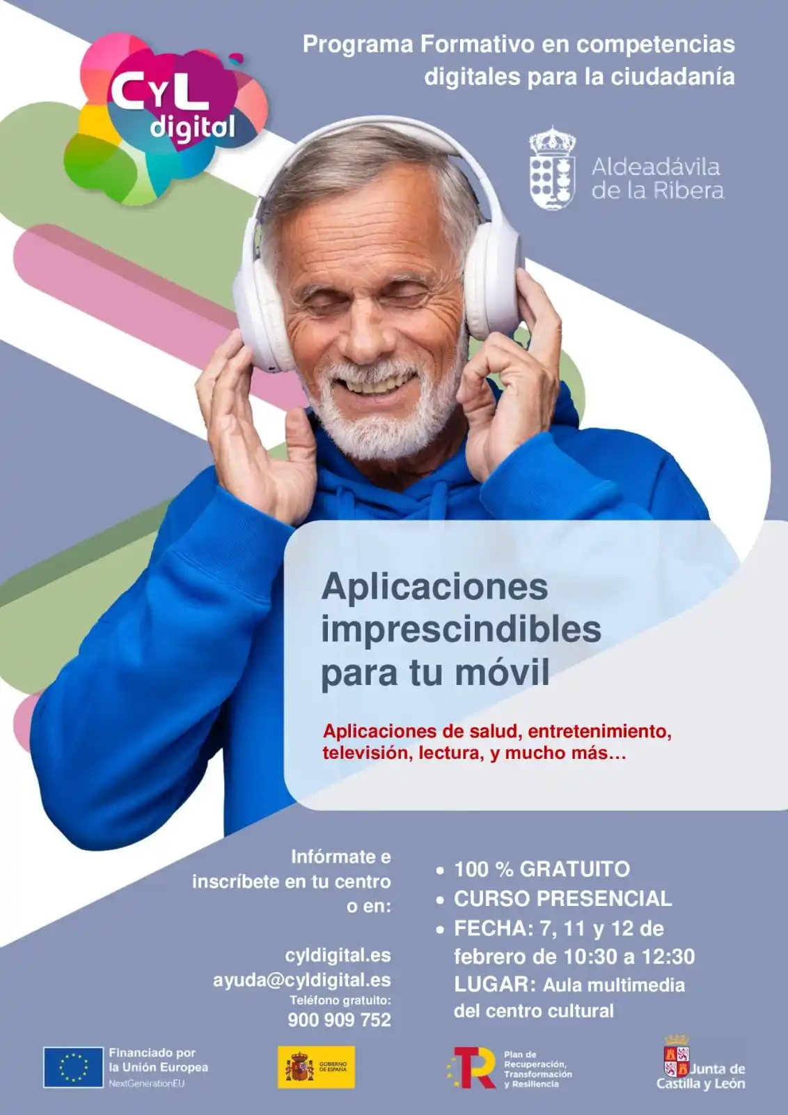 Image from Aldeadávila De La Ribera: 🔵 CULTURA: 📱Aprende a utilizar tu móvil Android📱 En este curso nos ...