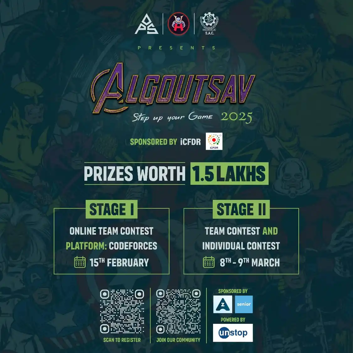 Image from Algorithmic and Programming Society, NIT Rourkela: ๐ฅ ๐๐๐๐ข๐จ๐ง๐ฆ๐๐ฉ ๐ฎ๐ฌ๐ฎ๐ฑ โ THE ULTIMATE CODING BATTLE IS HERE! ๏ฟฝ...