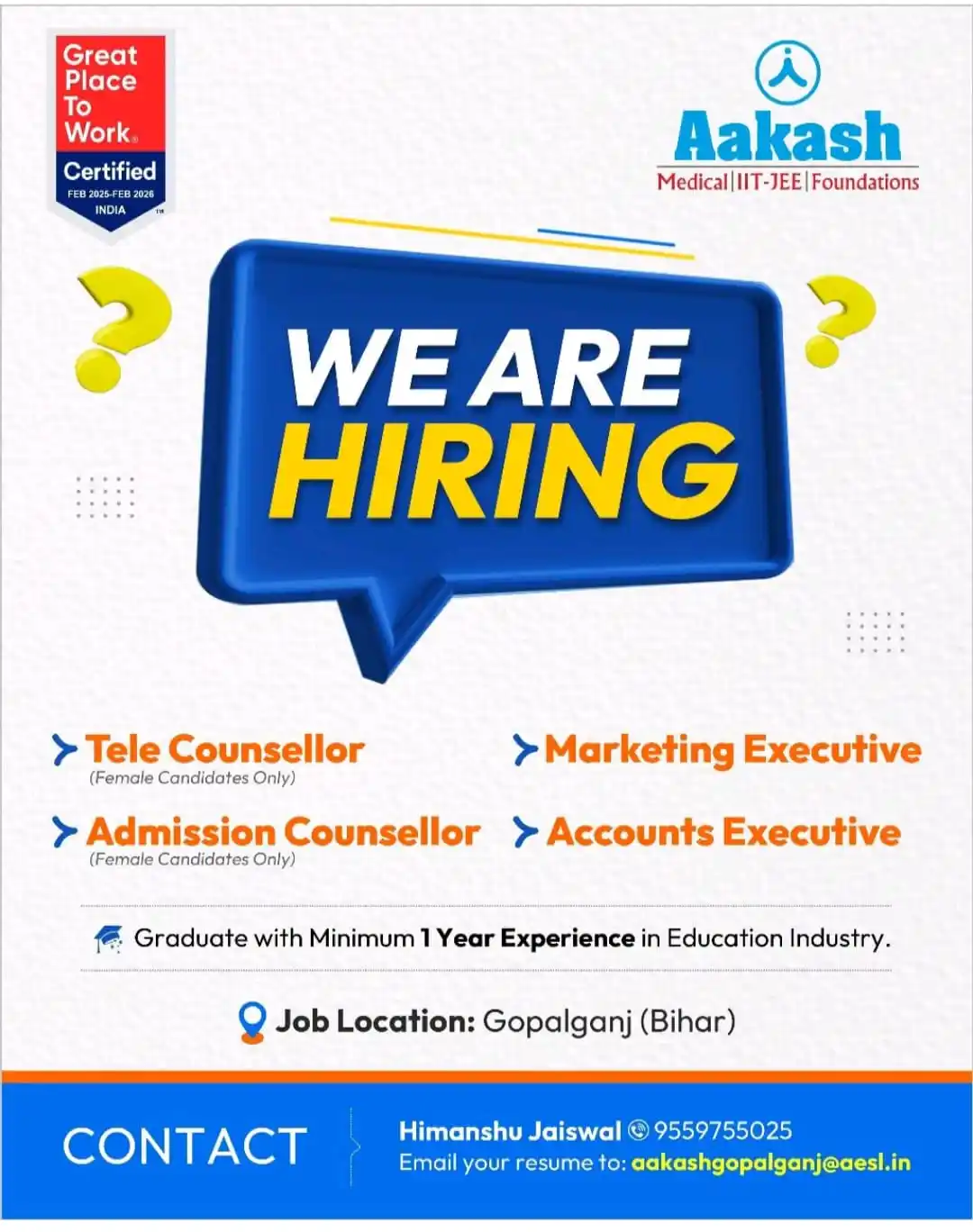 All Non-technical Jobs( Private+Government) post