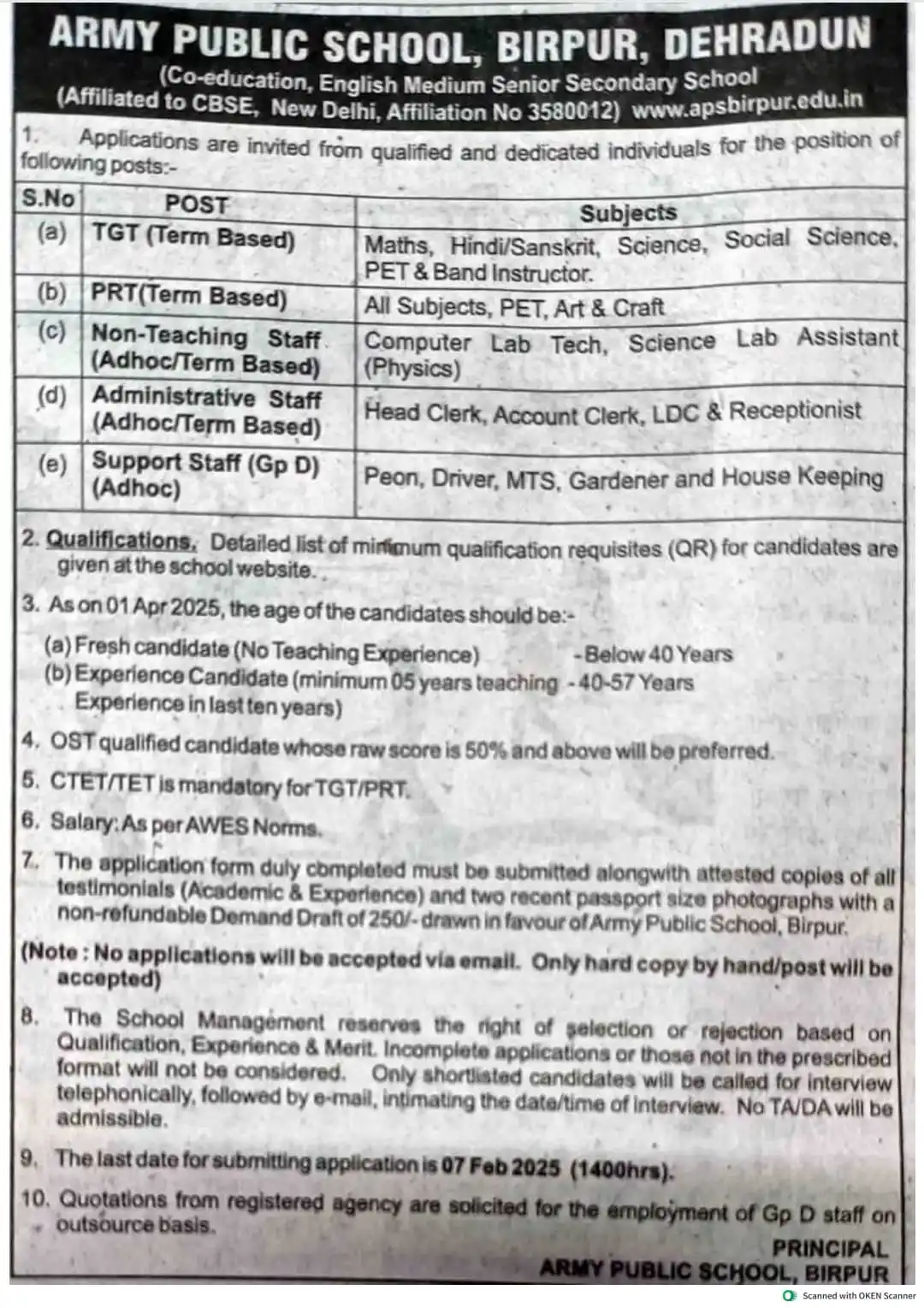 All Non-technical Jobs( Private+Government) post