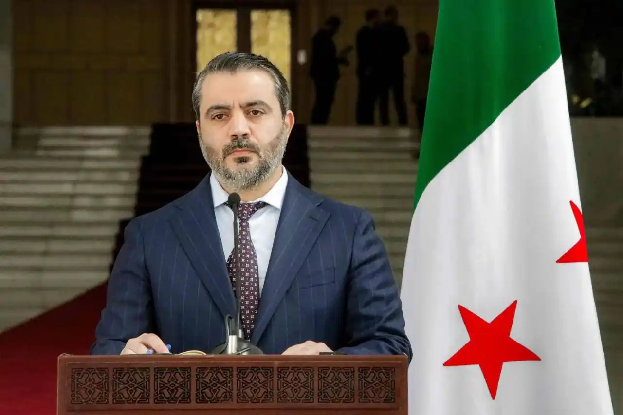 Image from الوكالة السورية للأنباء | سنا: وزير الخارجية والمغتربين أسعد الشيباني: نرحب بقرار الاتحاد الأوروبي تع...