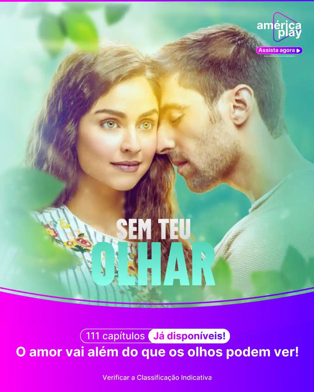 Image from América TV: ✨ O amor vai além do que os olhos podem ver! 💖👀 A emocionante histó...