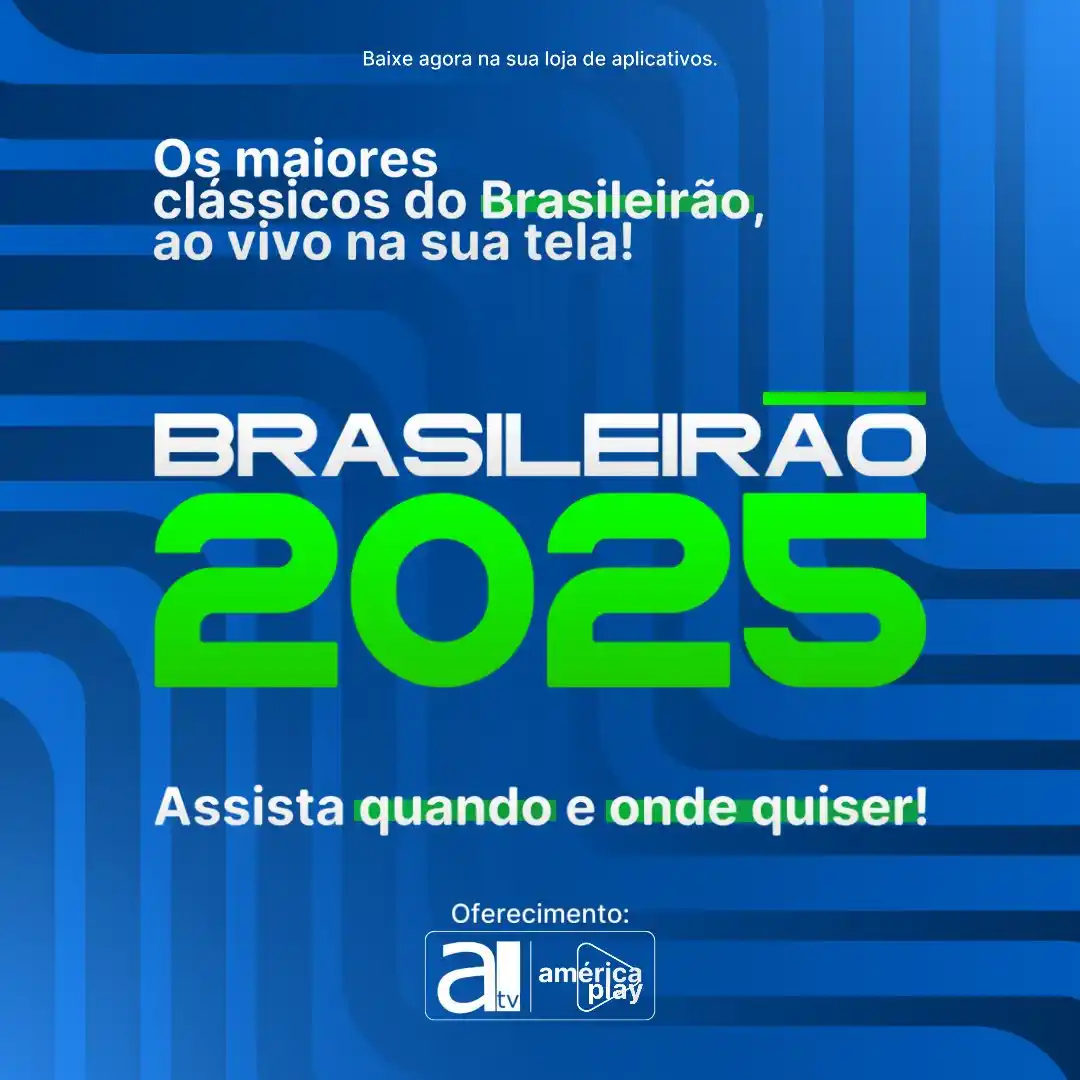 Image from América TV: É GOL! O *Brasileirão 2025* é na América TV e no América Play! ⚽ Prep...