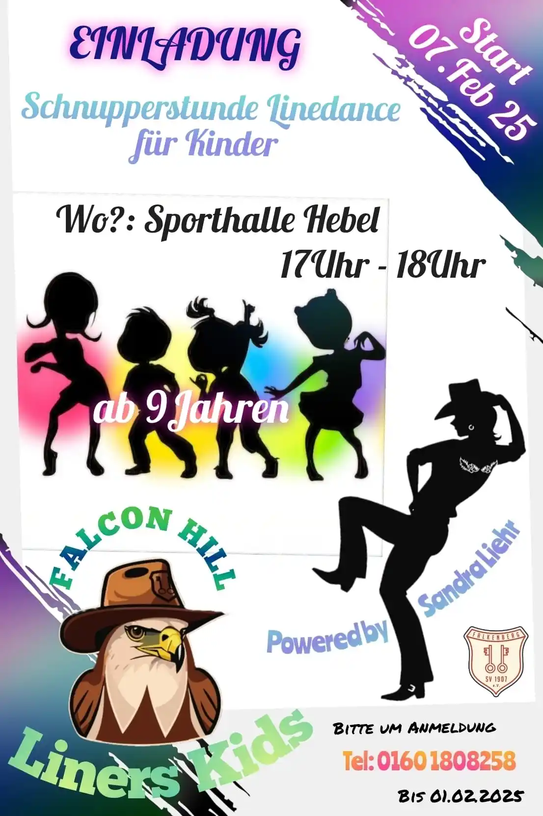 Image from Ankündigungen Falkenberg: Zur Erinnerung: morgen startet die Gruppe Linedance für Kinder....