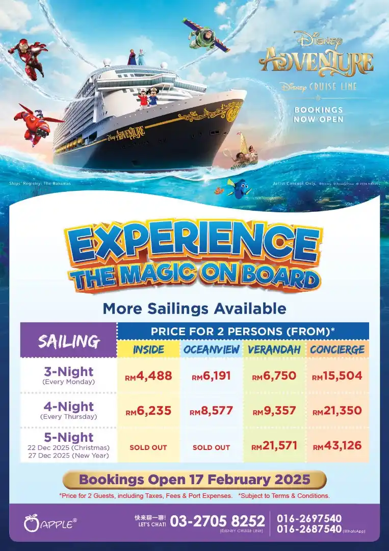 Image from Apple Vacations: โจ More Sailings Available ๐
Bookings open on ๐๐ ๐
๐๐๐ซ๐ฎ๐๐ซ๐ฒ ๐...