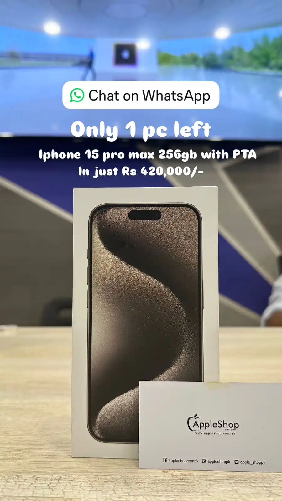 Appleshop.com.pk post