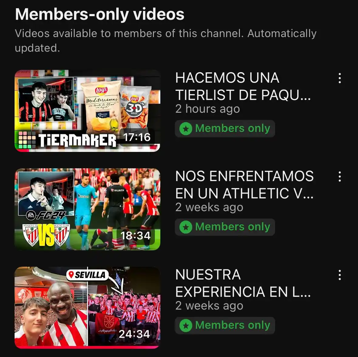 Área Rojiblanca post