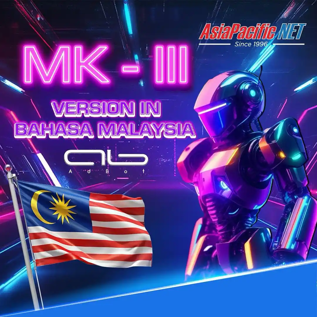 Image from Asia Pacific Net: AdBot MK-3 now in our national language, our Bahasa Malaysia - powered...
