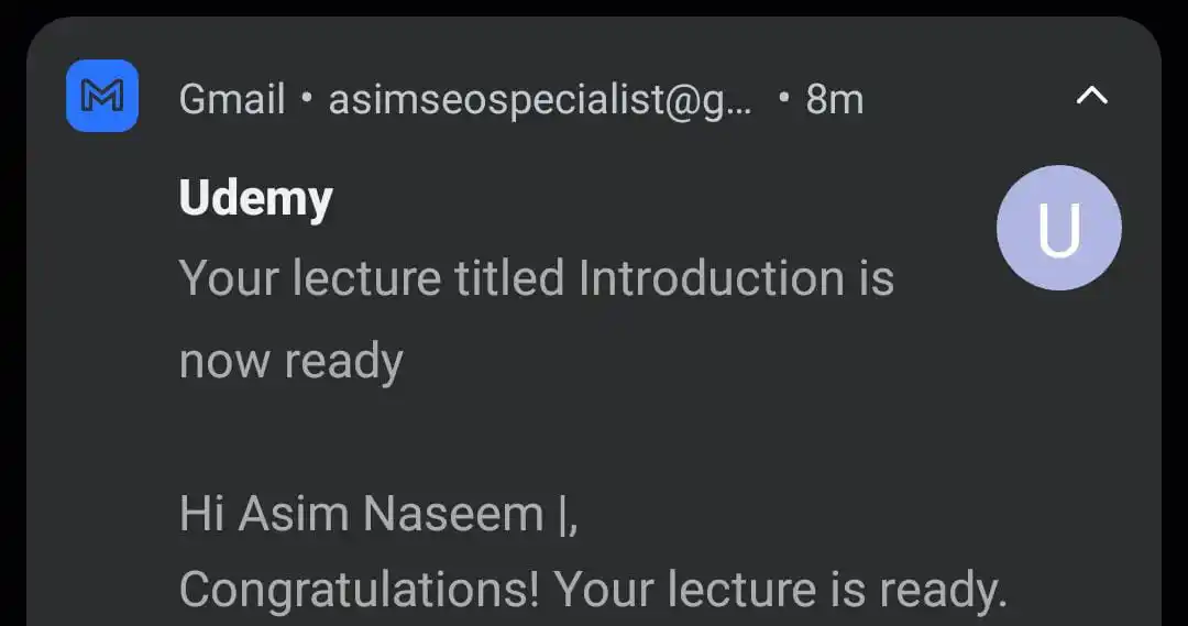 Asim Naseem SEO Professional post