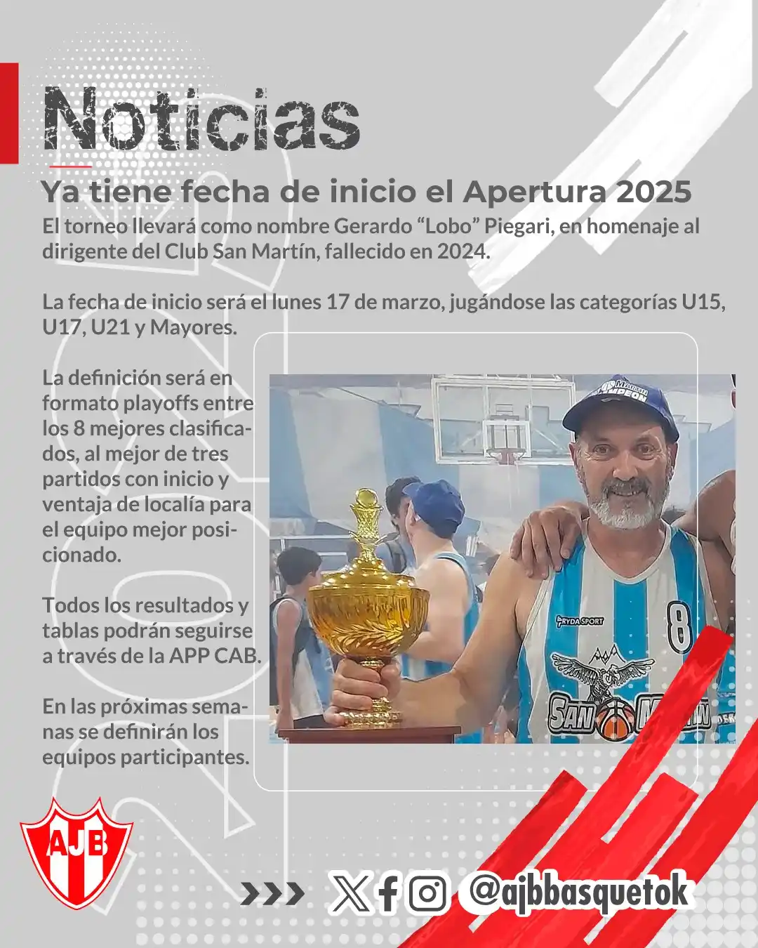 Asociación Juninense de Basquet post