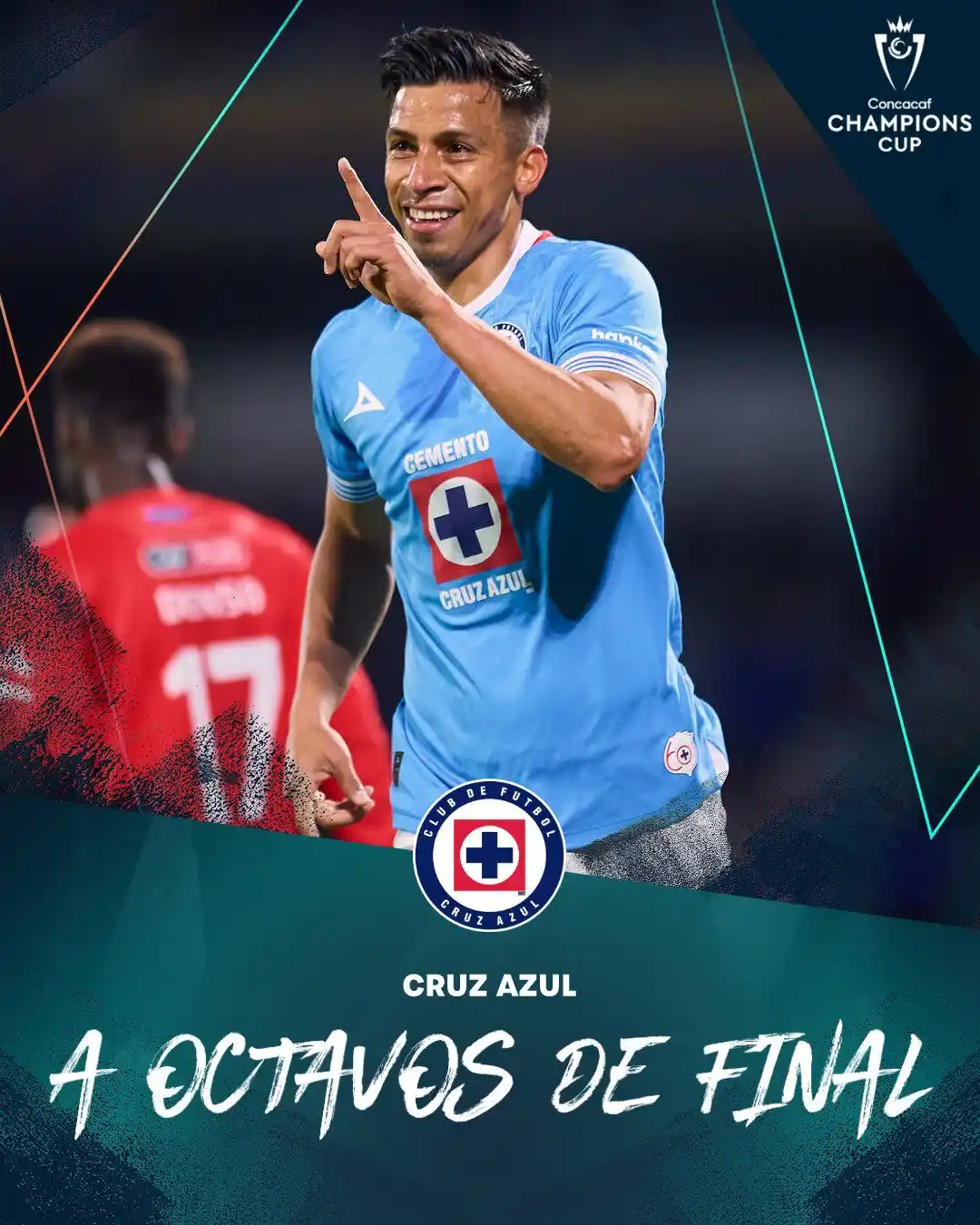 Image from @HecManOficial Cruz Azul : La 🚂 lo ganó 5-0 global 7-0 🆚 Real Hope y su pase a octavos de <a cl...