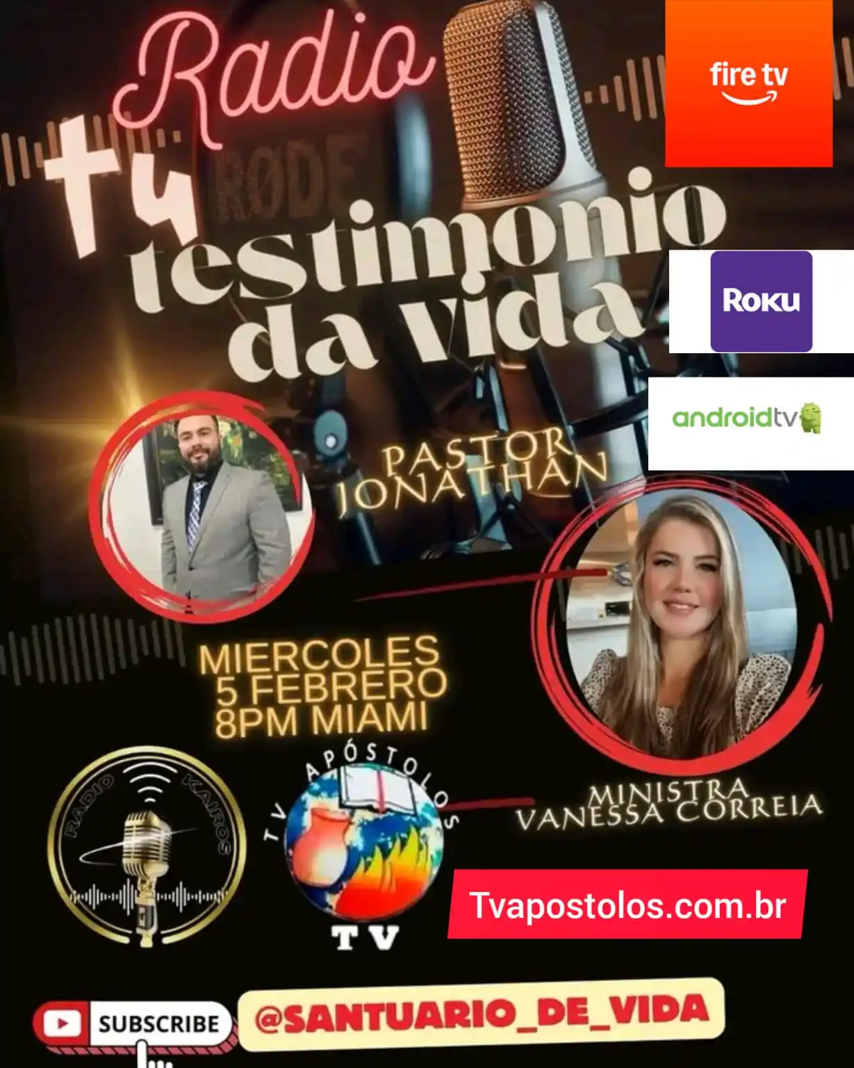 Aurean Tv Apóstolos post