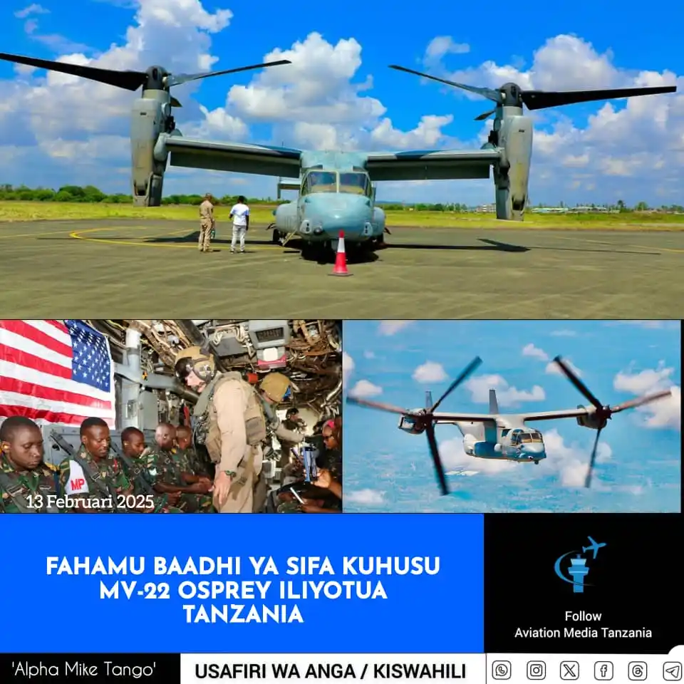 Image from Aviation Media Tanzania: Siku chache zilizopita, baadhi ya watu walishangaa kuona ndege isiyoku...