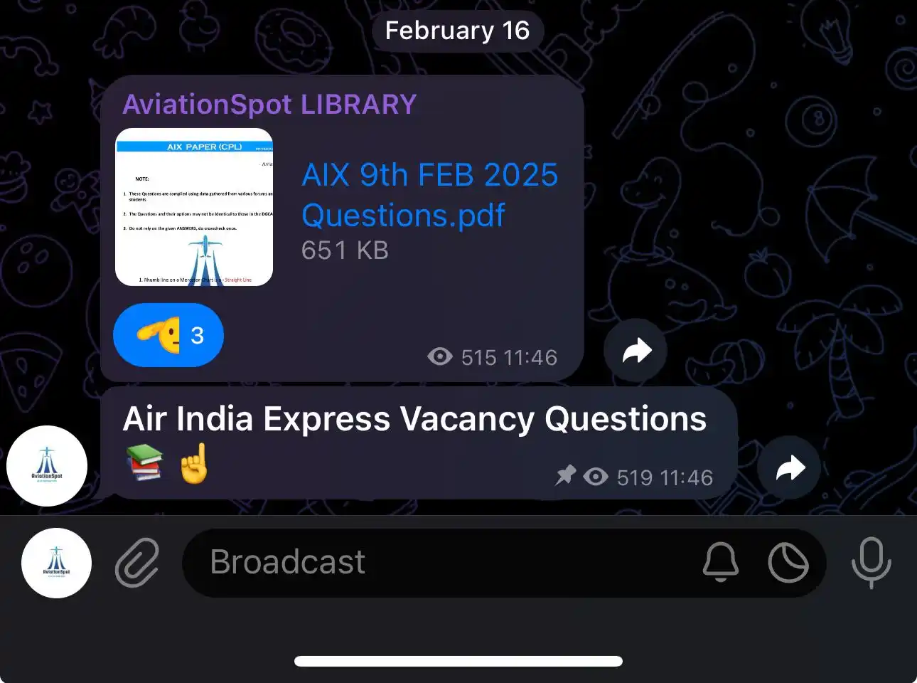 AviationSpot Channel post