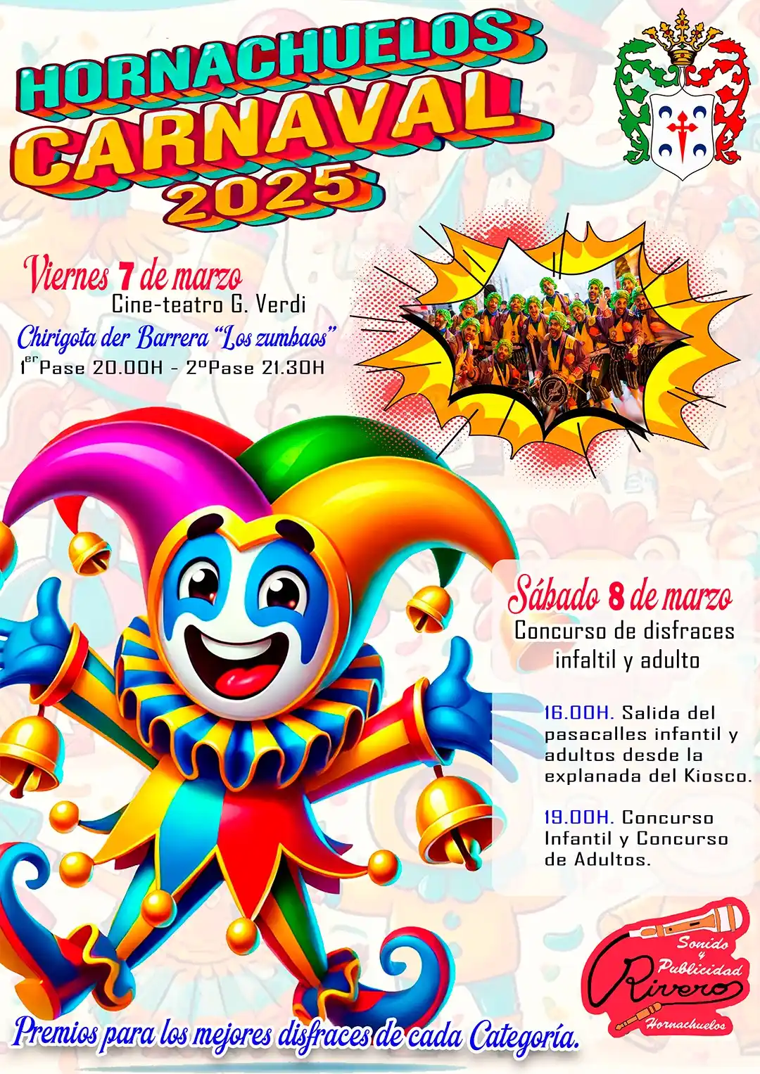 Image from Ayuntamiento de Hornachuelos: 📢 Carnaval de Hornachuelos 2025 🎭✨ ¡La fiesta más divertida del año...
