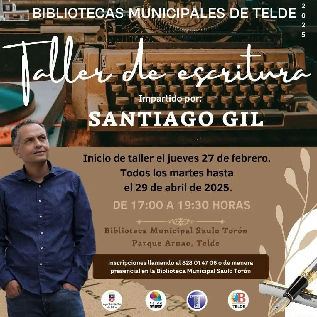 Image from Ayuntamiento de Telde: ‼✍🏽📝 | La Biblioteca Saulo Torón acoge una nueva edición del taller ...