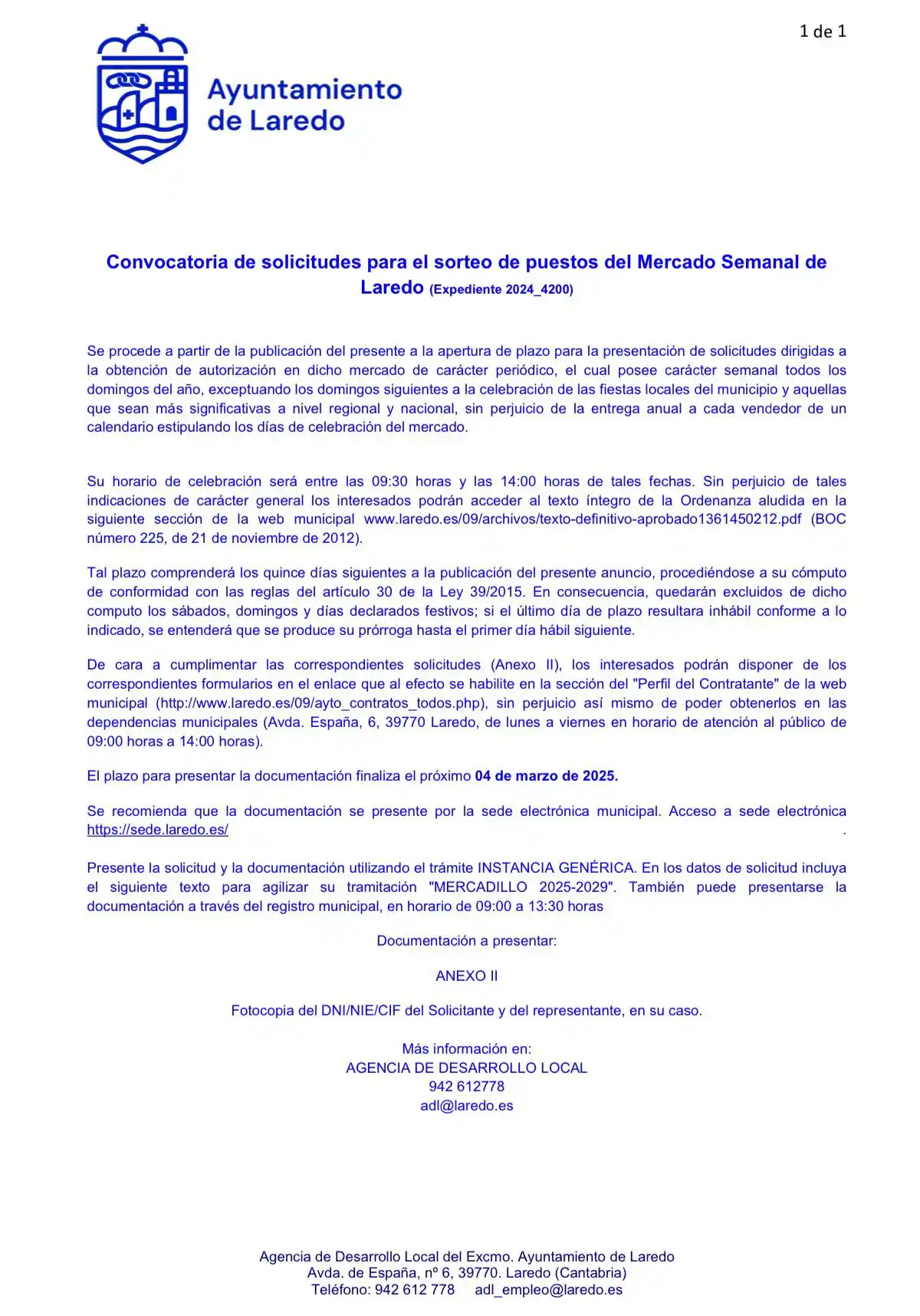 Ayuntamiento Laredo post