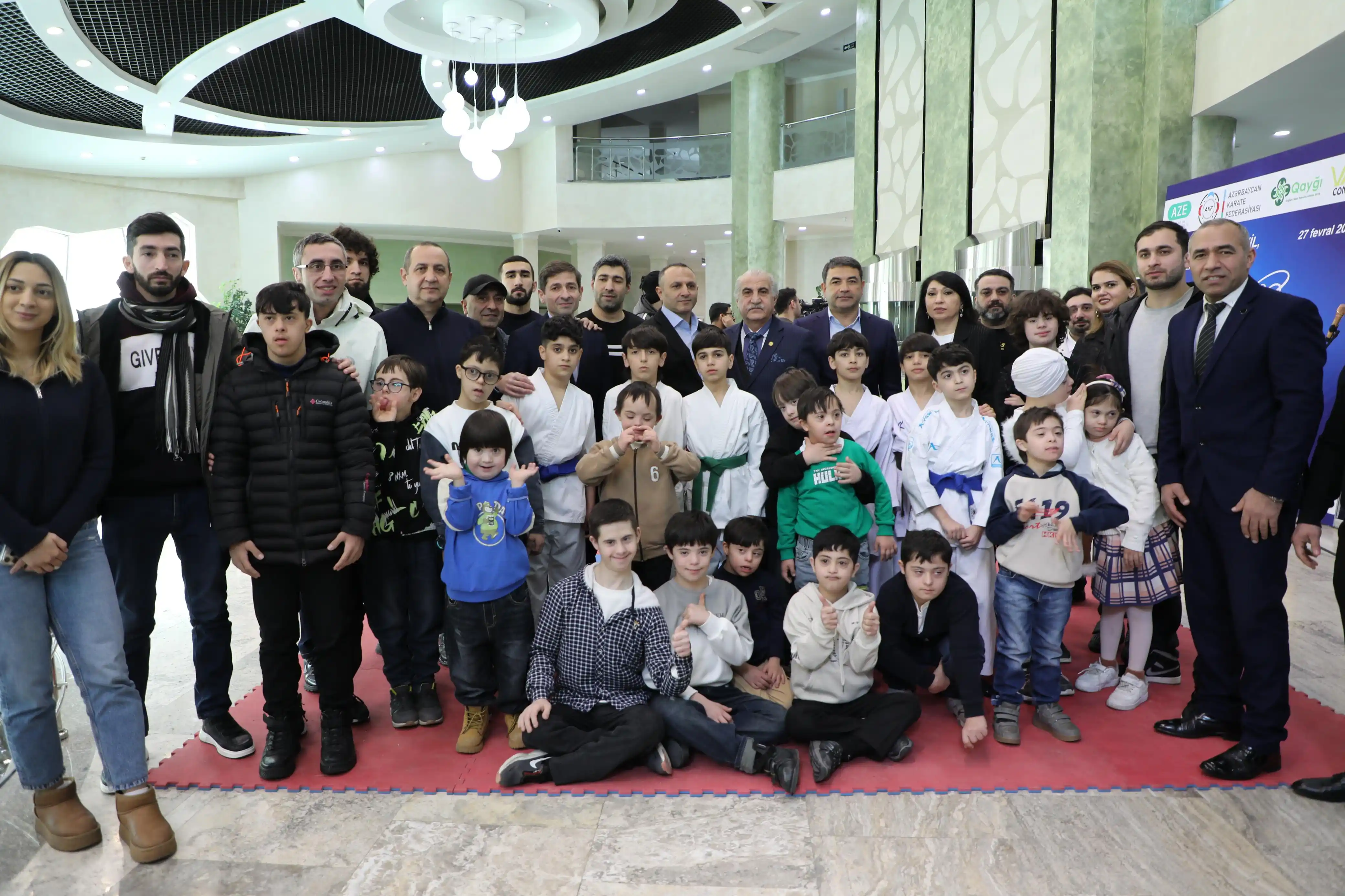 Image from Azərbaycan Karate Federasiyası: Azərbaycan Karate Federasiyasının təşkilatçılığı ilə Heydər Əliyev Fon...