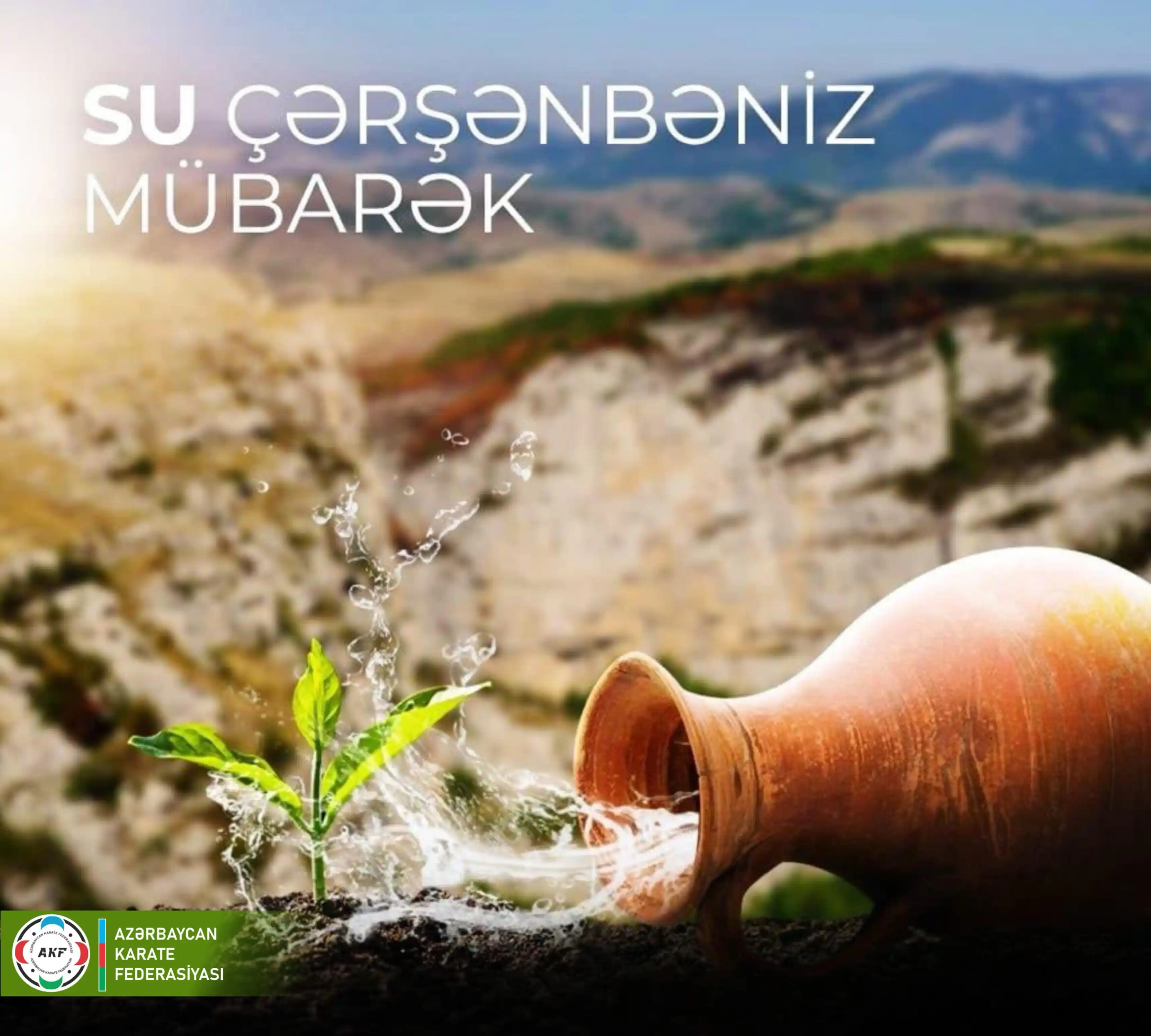Image from Azərbaycan Karate Federasiyası: Baharın gəlişini müjdələyən Su çərşənbəniz mübarək! 💧   <a class="tex...