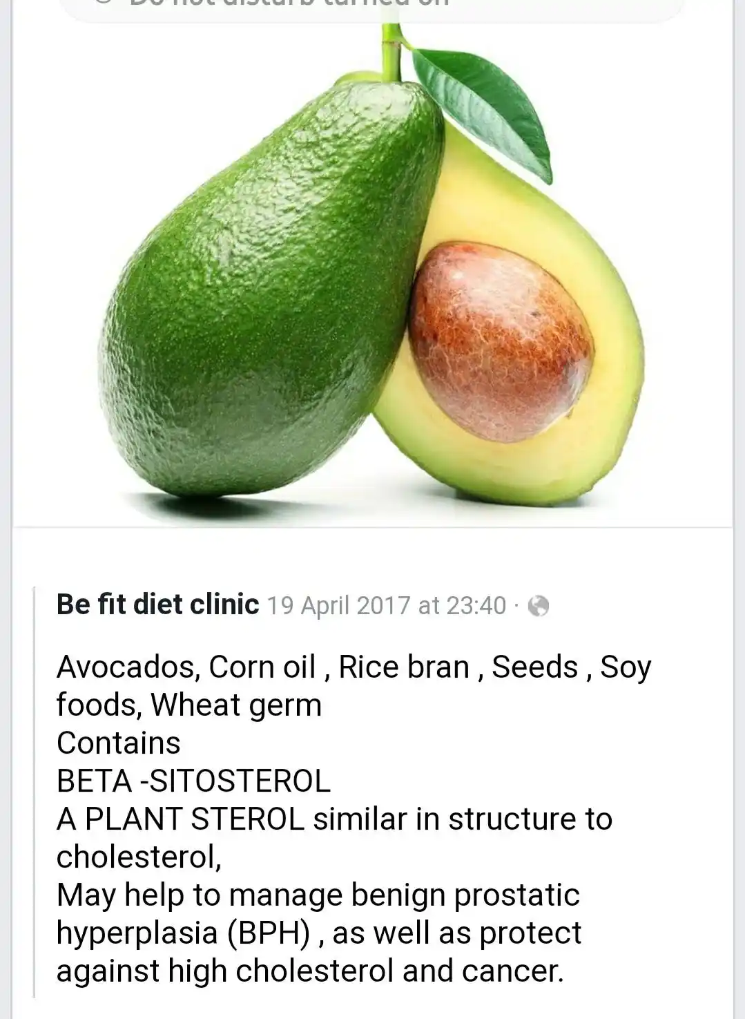 Be Fit Diet Clinic post