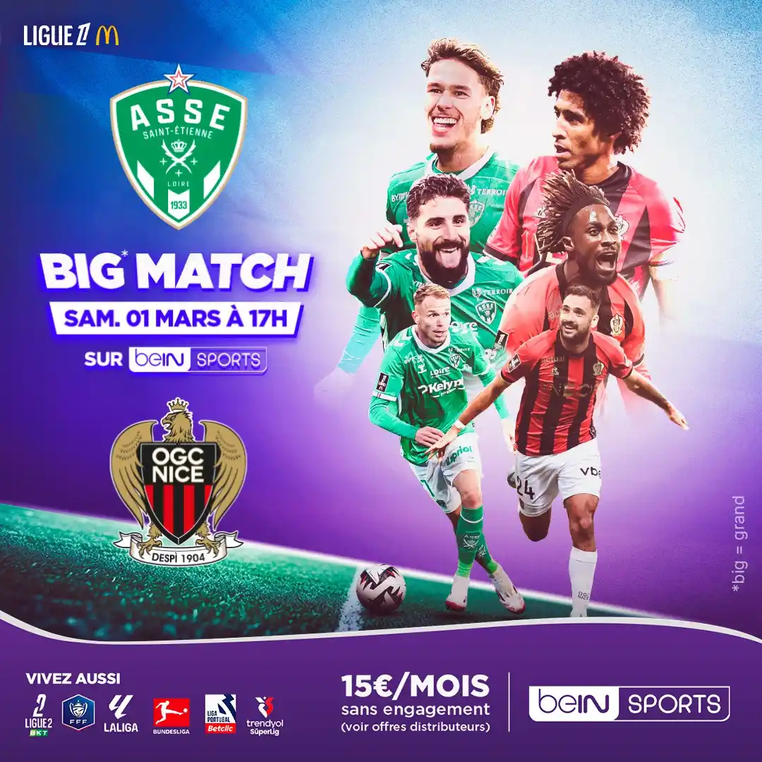 Image from beIN SPORTS France: 🤩⚽ Nouveau week-end, nouveau Big Match de <a class="text-blue-500 hov...