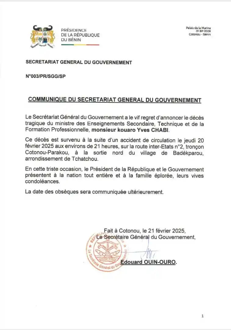 Bénin Intelligent •Médias post