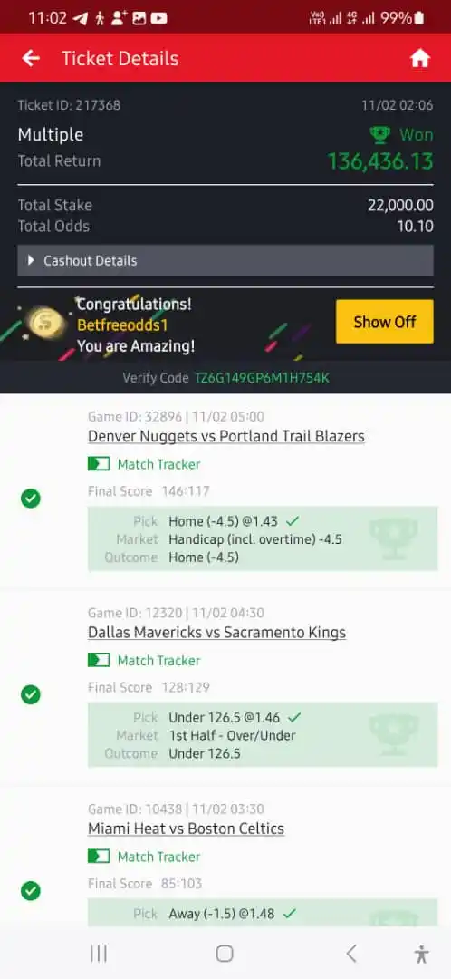 Betfreeodd post