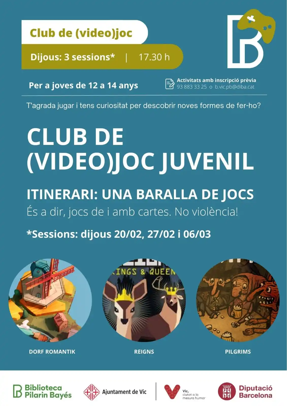 Biblioteca Pilarin Bayés de Vic post