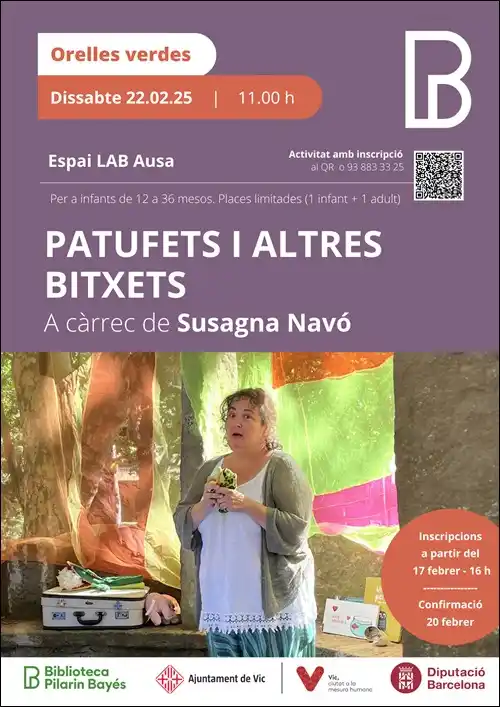 Biblioteca Pilarin Bayés de Vic post