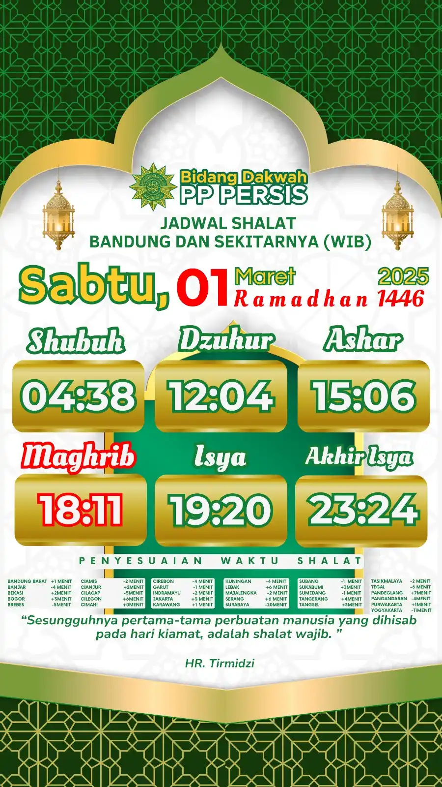 Bidang Dakwah PP PERSIS post