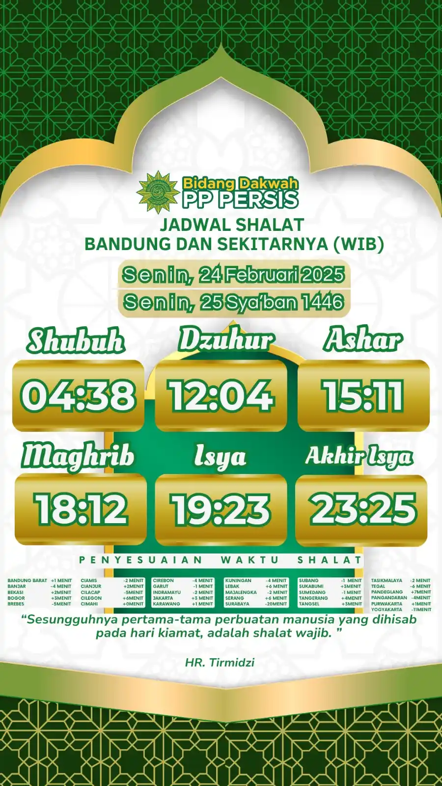 Bidang Dakwah PP PERSIS post