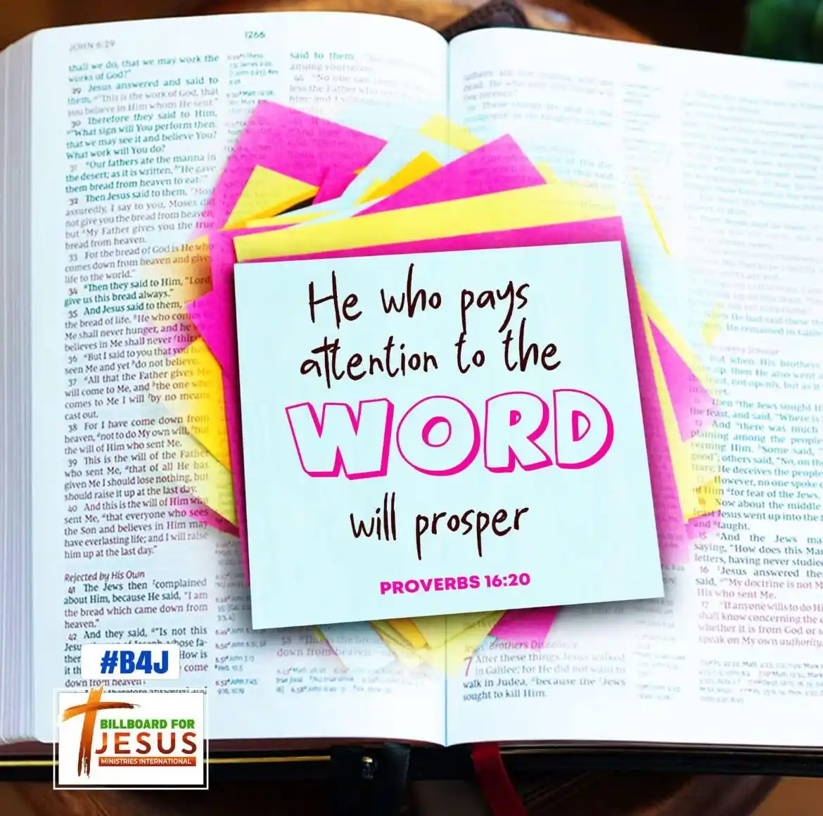 Image from BillboardforJesus: Success isn’t just about working hard; it’s about listening to wise co...