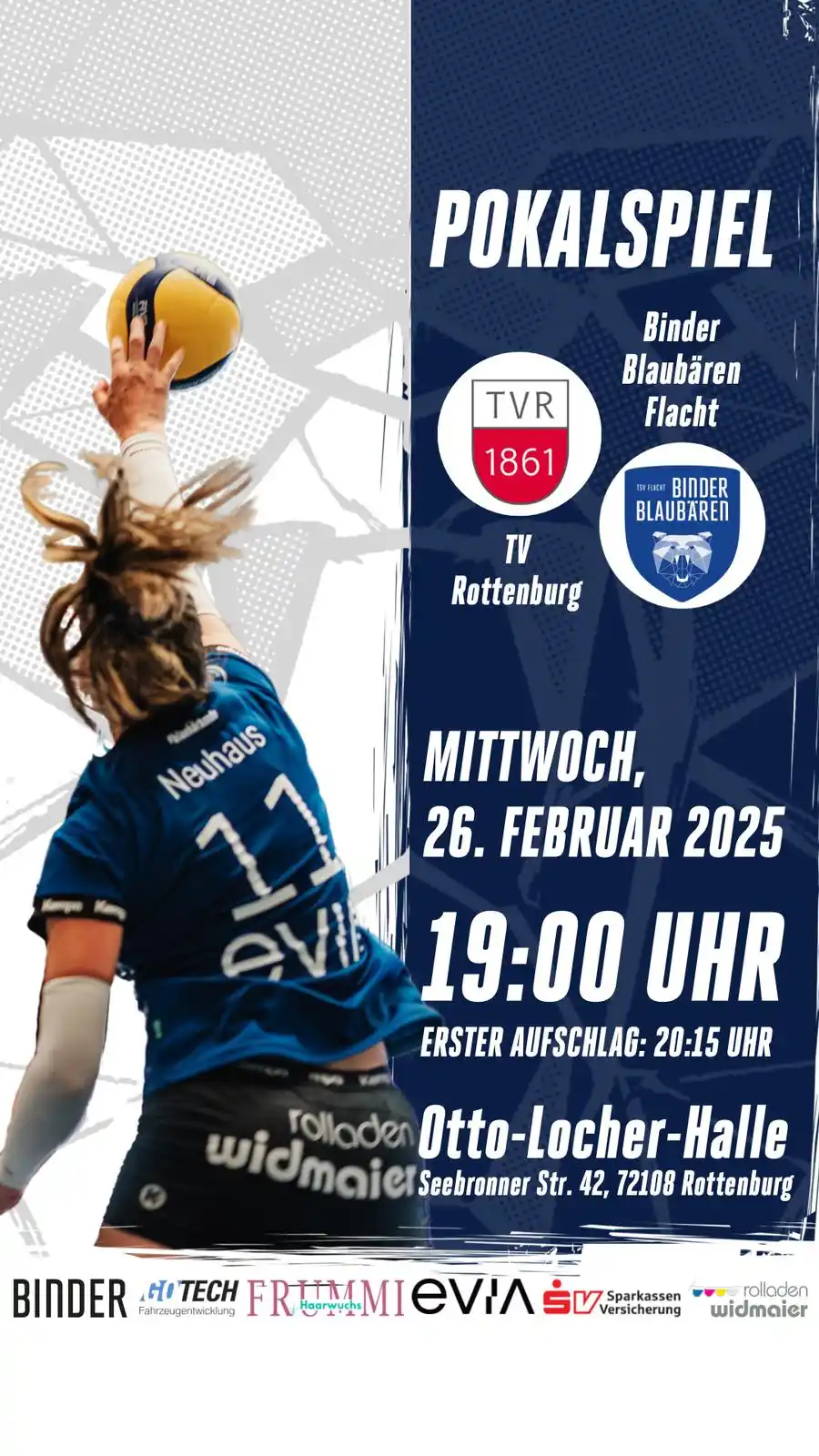 Binder Blaubären TSV Flacht post