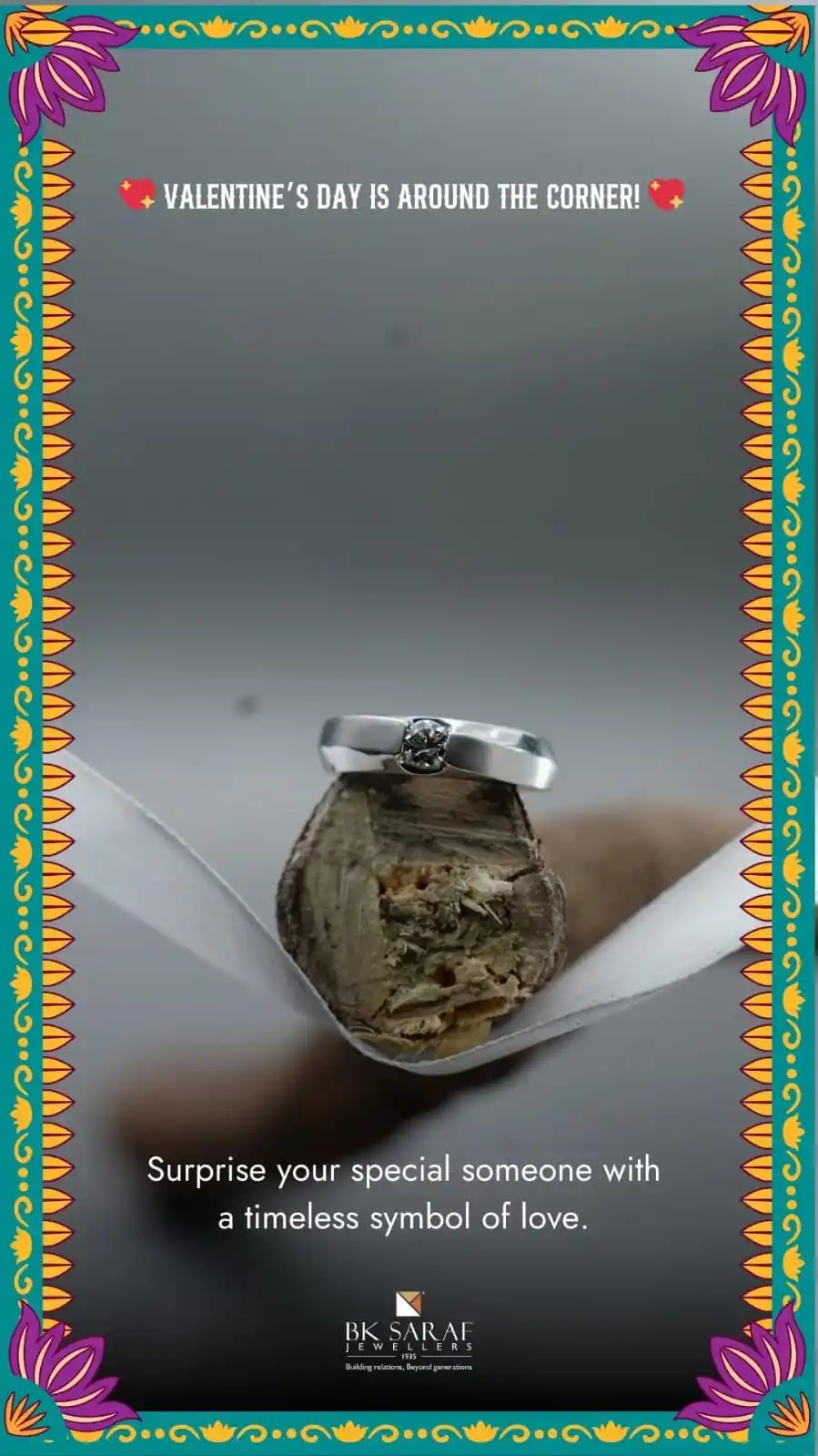 BK Saraf 'Jewellers' post