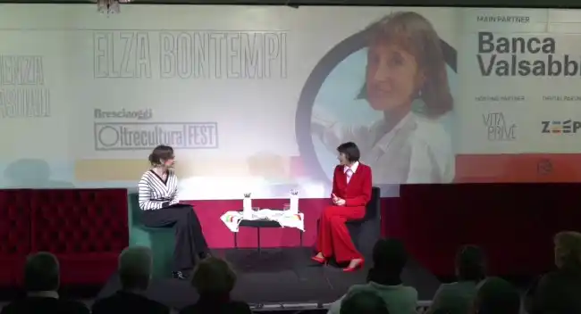 Image from Bresciaoggi: *Elza Bontempi tra scienza e caso: a Oltrecultura il fascino delle sco...