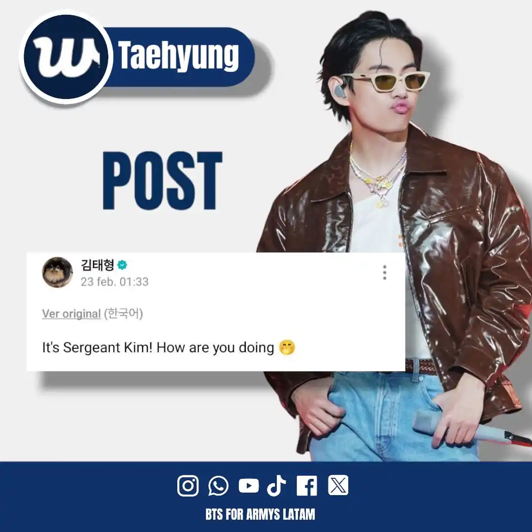 BTS FOR ARMY'S LATAM post