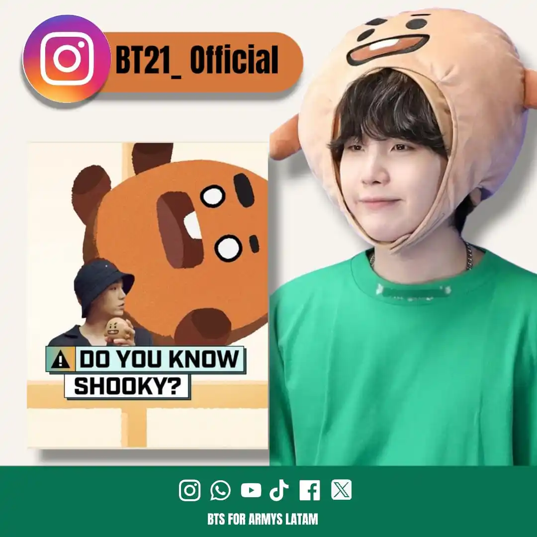 Image from BTS FOR ARMY'S LATAM: *BT21 NOVEDADES* *Todo sobre BT21 | SHOOKY.zip* ¿Estáis todos prepar...