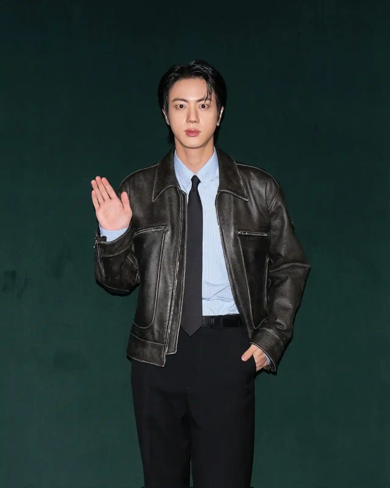 Image from BTS Updates: First look at the @gucci show and we have global brand ambassador and ...