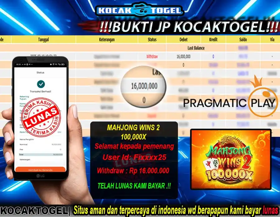 BUKTI PEMBAYARAN KOCAKTOGEL💰 post