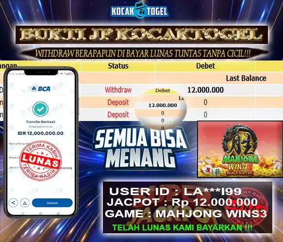 BUKTI PEMBAYARAN KOCAKTOGEL💰 post