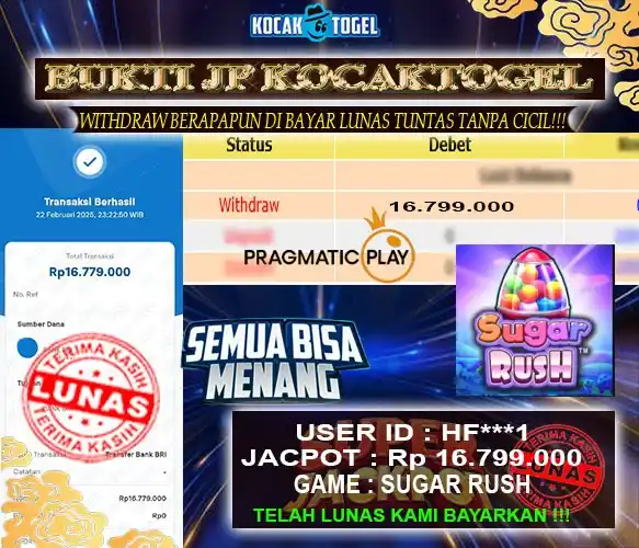 BUKTI PEMBAYARAN KOCAKTOGEL💰 post