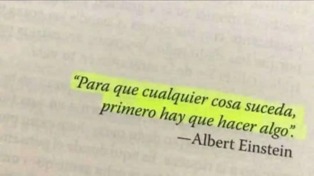 Image from Canal muñozparreño.es 💡: 23🚀 "Para que algo suceda, primero hay que actuar. 🚀 El movimiento e...