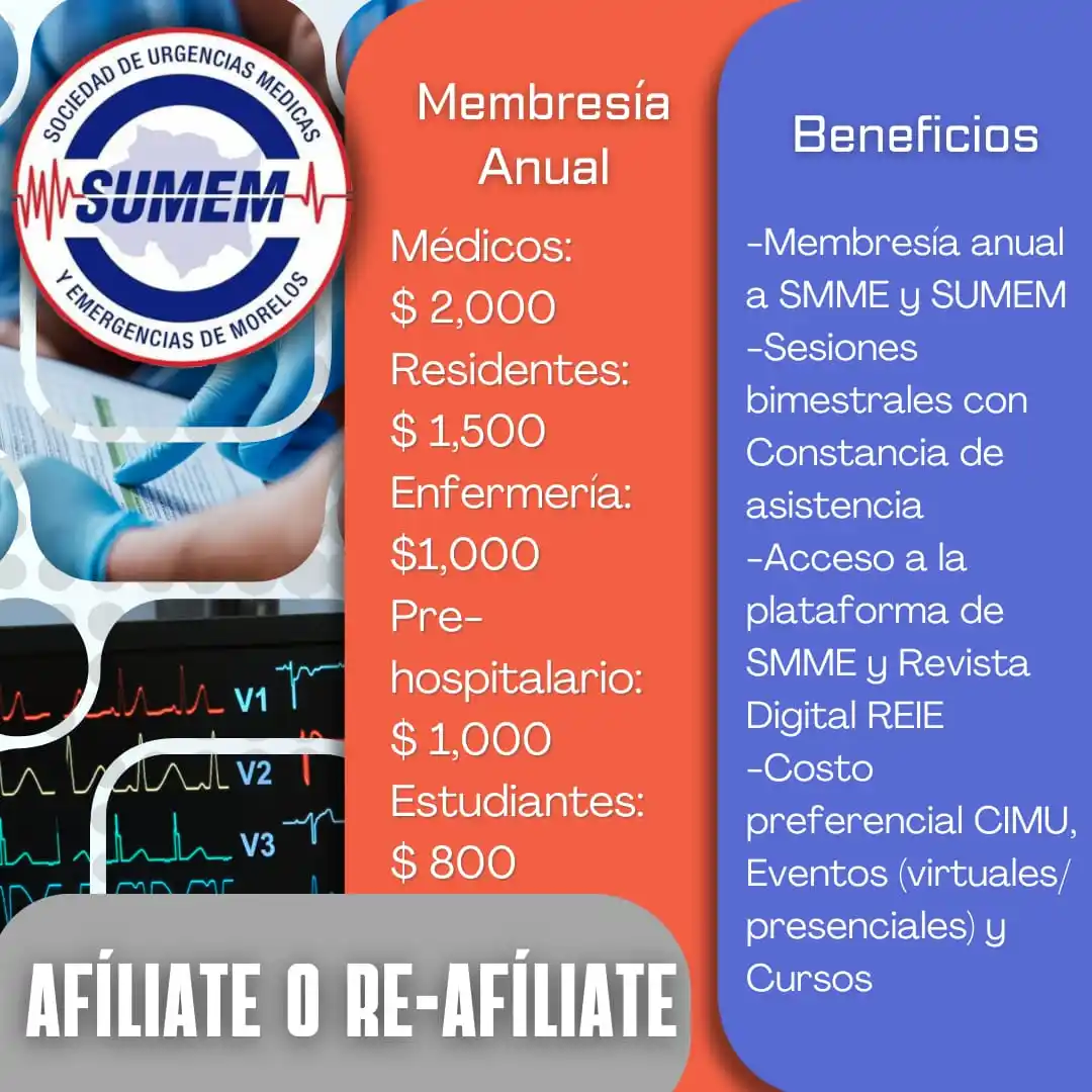 Image from Canal SUMEM: ¿Ya caducó tu afiliación anual a la Sociedad Mexicana de Medicina de E...