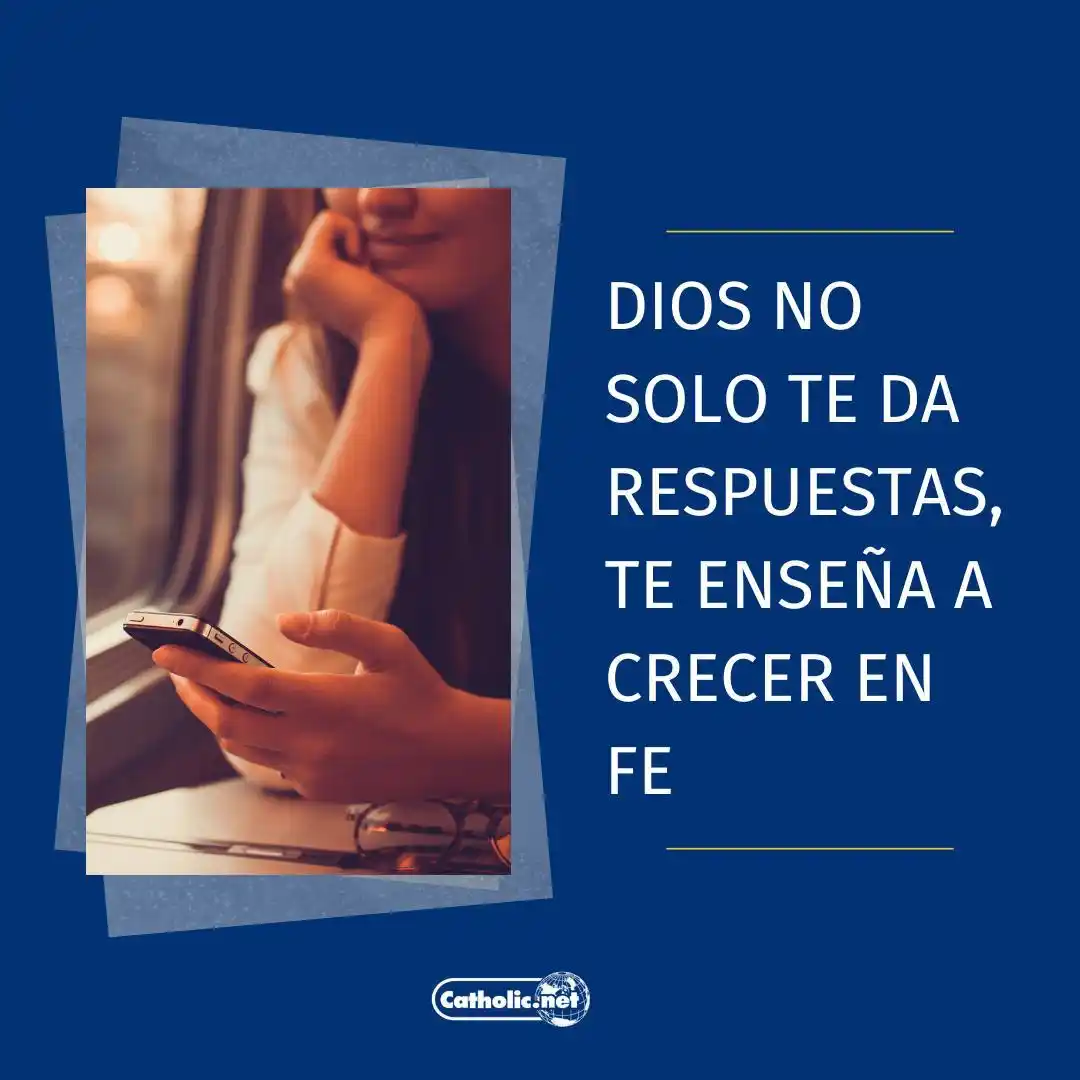 Image from Catholic.net: Reflexión breve: 💬 "El Señor nos educa con paciencia y amor." 📖✨ He...