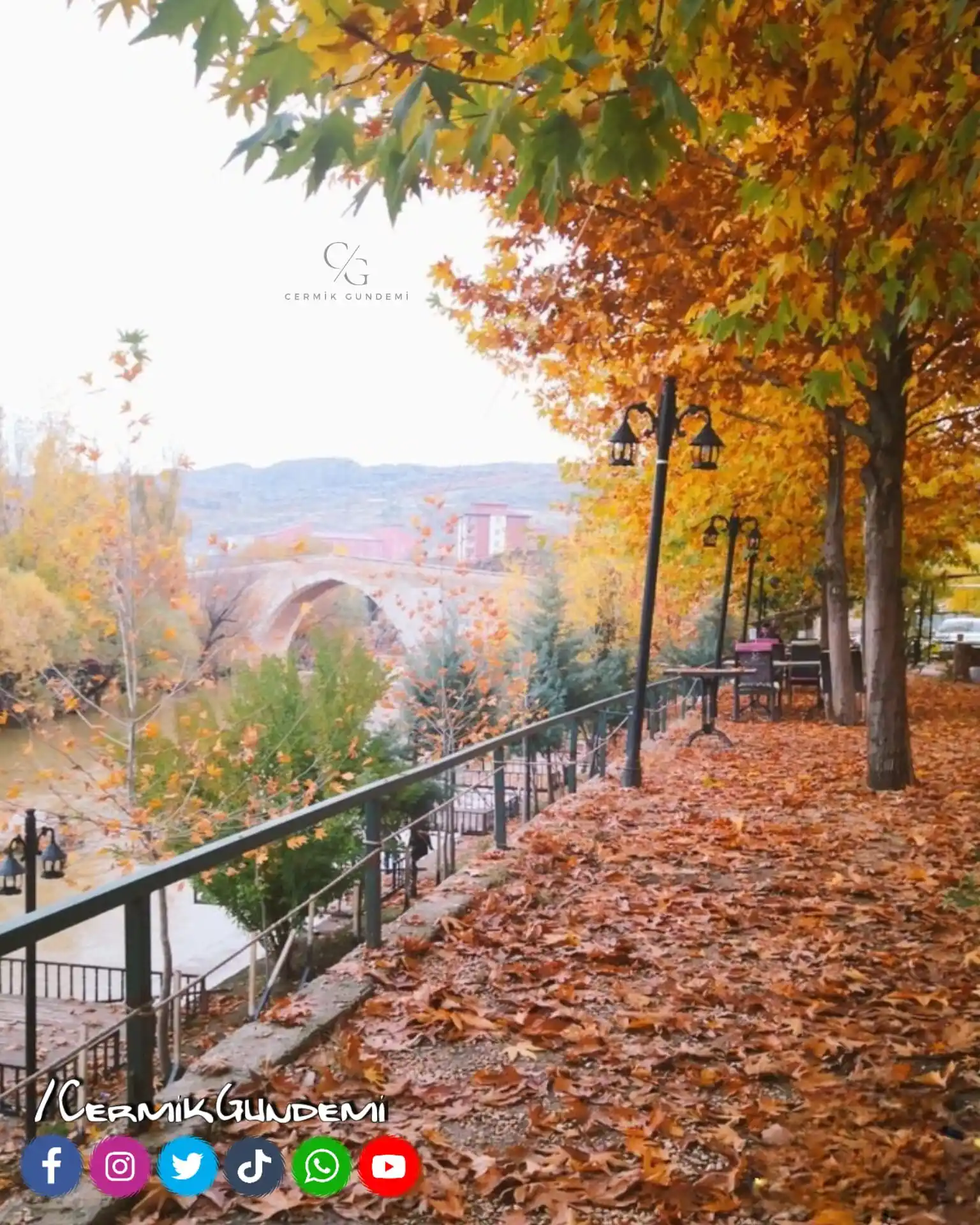 Image from Çermik Gündemi Ve Haberleri: Sonbahar bir şehre anca bu kadar yakışabilirdi 🍁🍂🤗 <a class="text-...