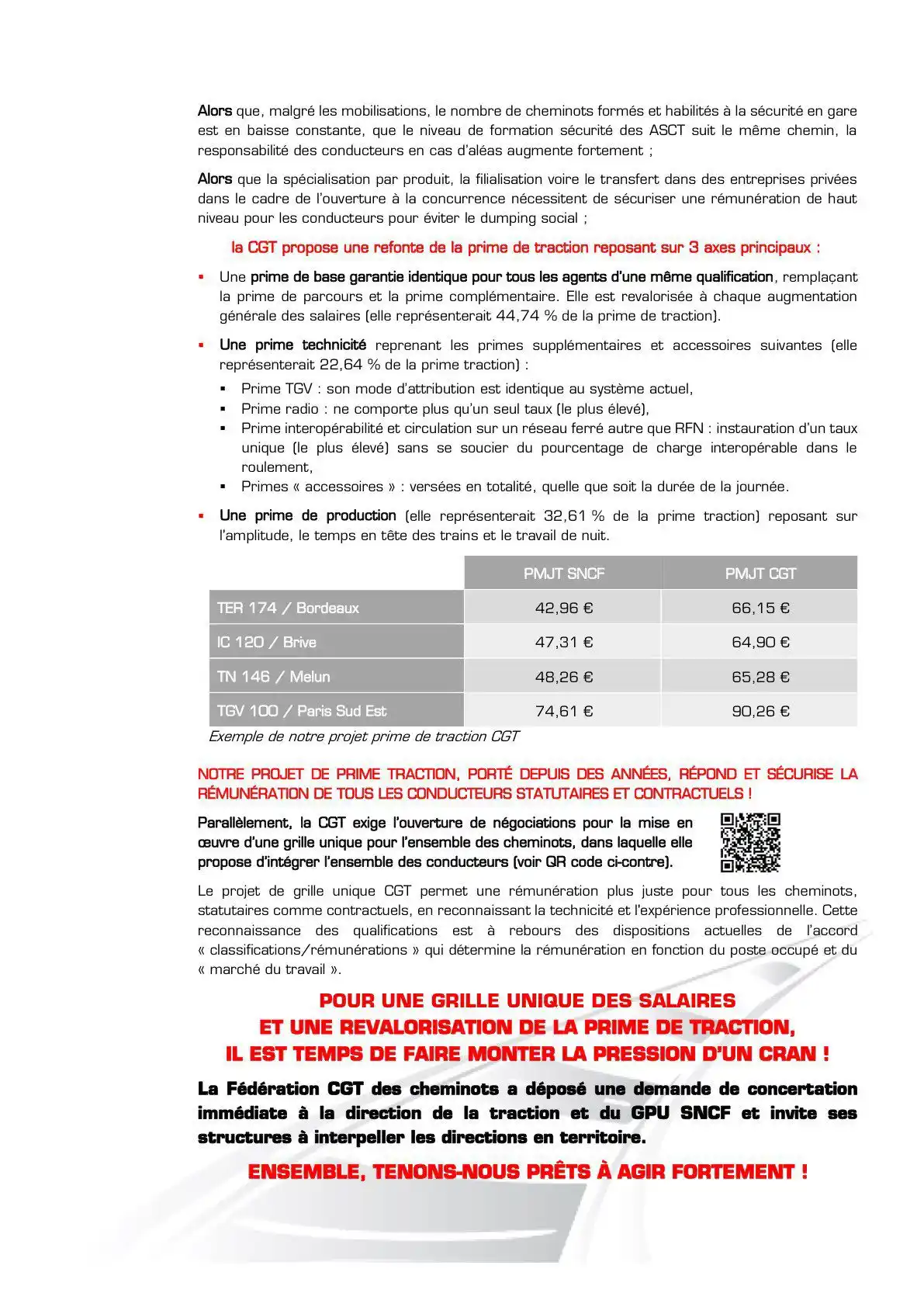 CGT DES CHEMINOTS post