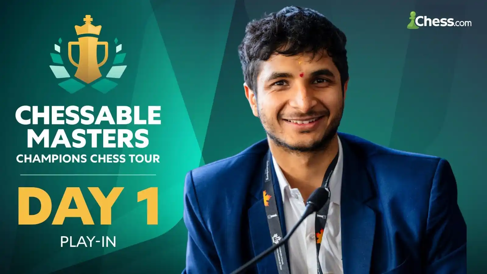 Image from Chess.com India: The Play-in of @chessable Masters will begin tomorrow from 9:30pm IST!...