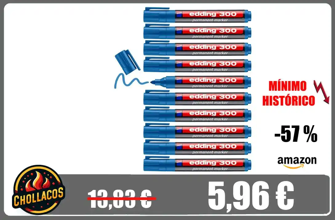 Image from Chollacos: 🔥 *PACK DE ROTULADORES EDDING* <a class="text-blue-500 hover:underlin...