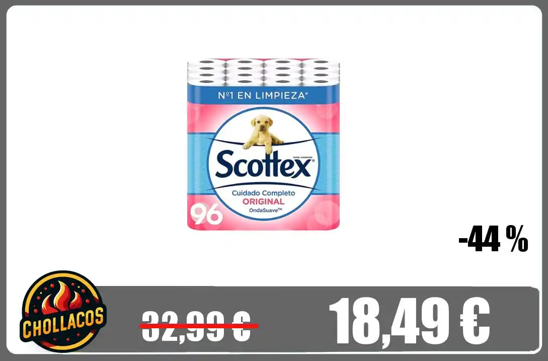 Image from Chollacos: 🔥 *96 ROLLOS SCOTTEX* <a class="text-blue-500 hover:underline curso...