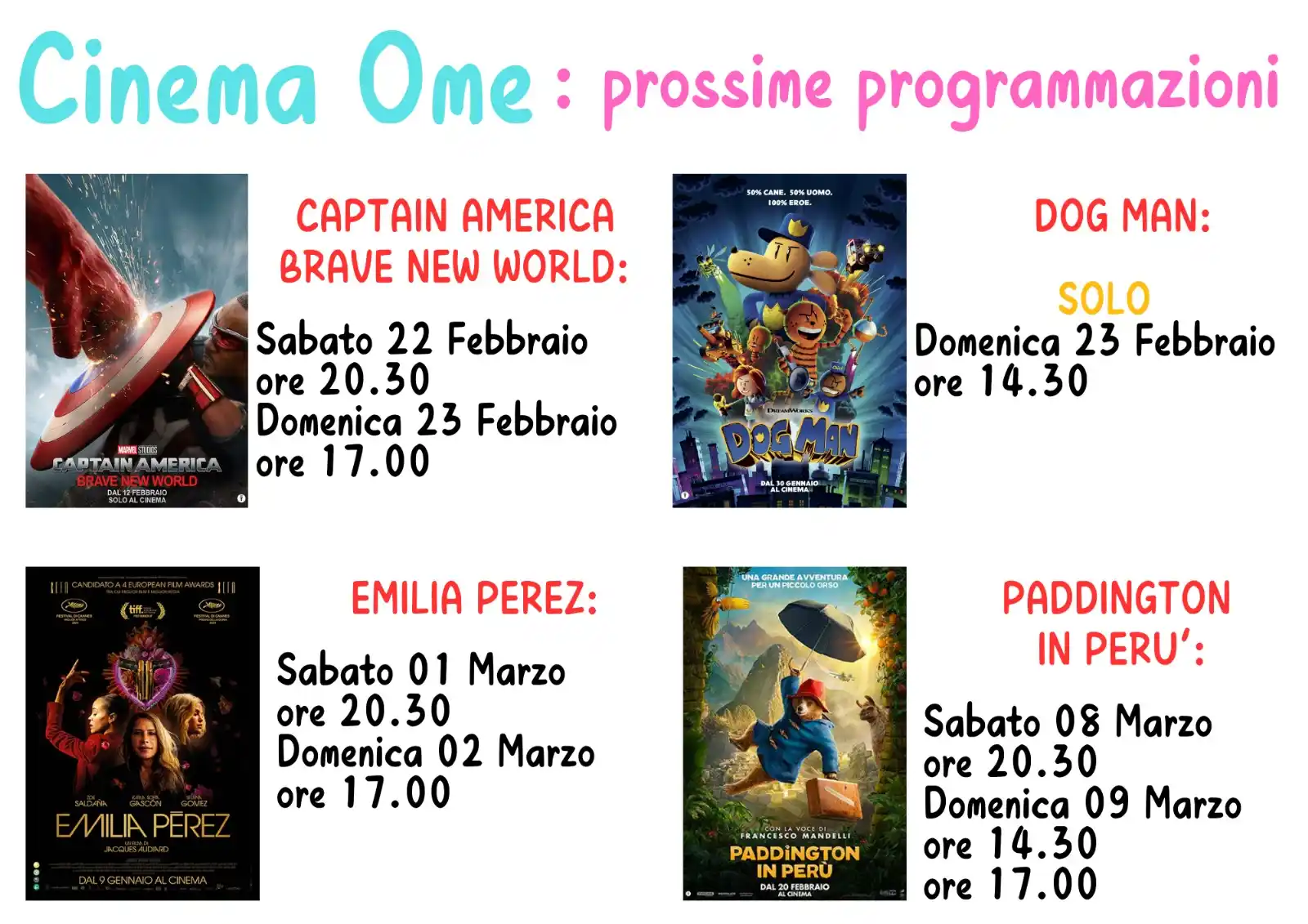 Cinema Ome🎥🎞🎬 post